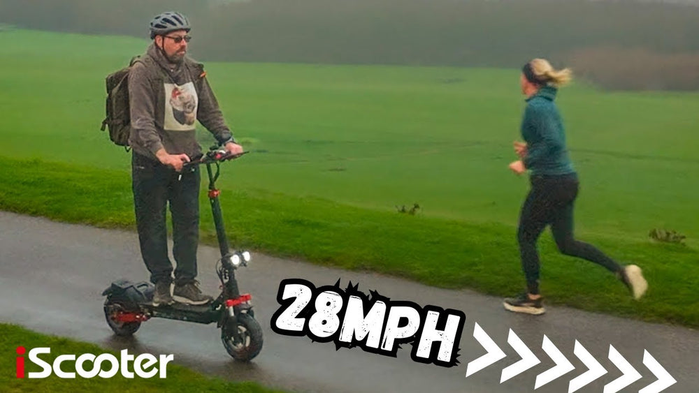 28mph iScooter IX5S 1000W Off Road Electric Scooter Review