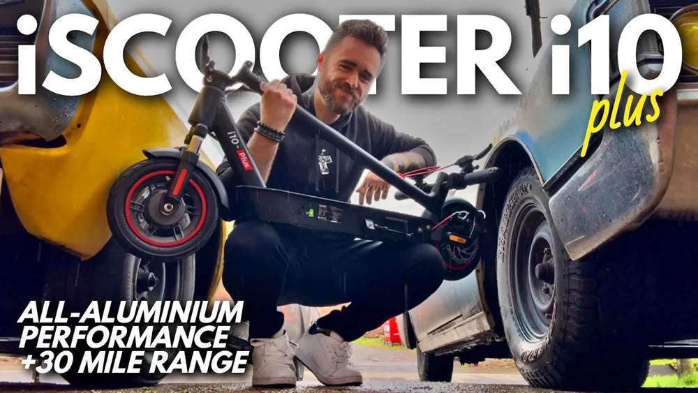 iScooter i10 Plus | Fast, Sturdy & Affordable e-Scooter | Beards 'n Bikes