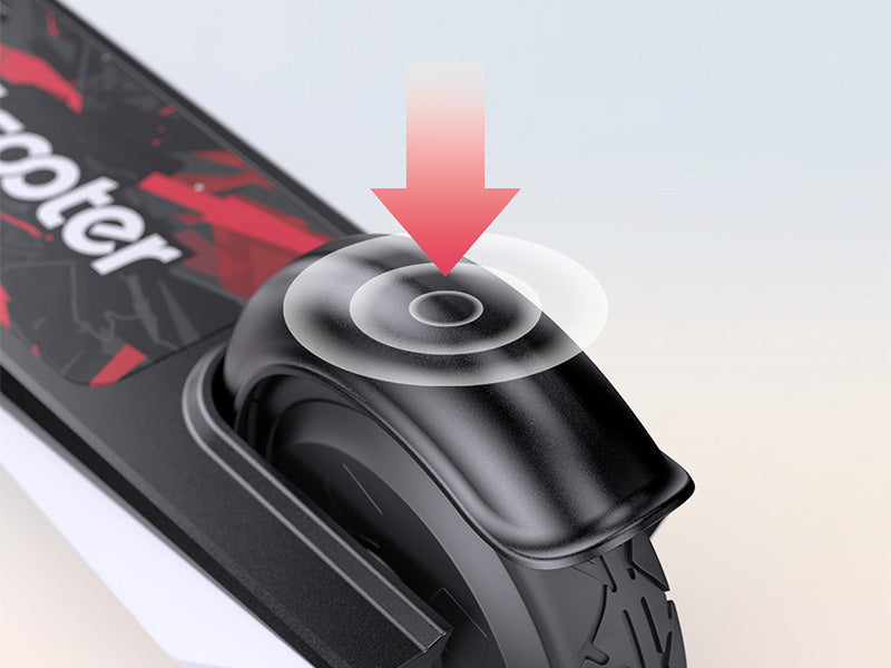 Rear Foot Brake for Extra Safety