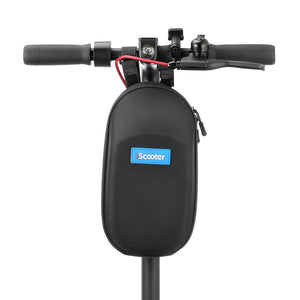 Black Storage Bag for Electric Scooter Head (General fabric and zipper)