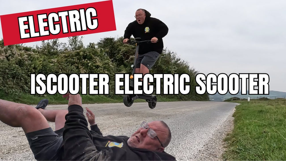JUMP A CATTLE GRID On iScooter i10Plus 800W Electric Scooter