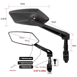 Rearview mirror for U2 or U3 Ebike