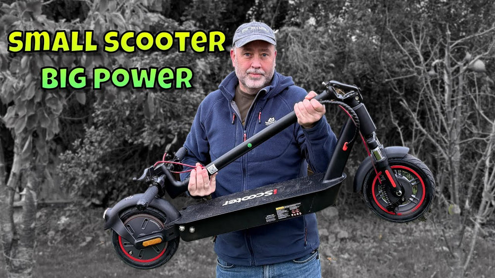 iScooter i10 plus - surprising power for the size