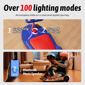 iScooter TC3 Electric Wiggle Car for Kids with Bluetooth and Pull Rope