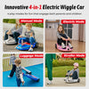 iScooter TC3 Electric Wiggle Car for Kids with Bluetooth and Pull Rope