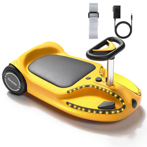iScooter TC3 Electric Wiggle Car for Kids with Bluetooth and Pull Rope