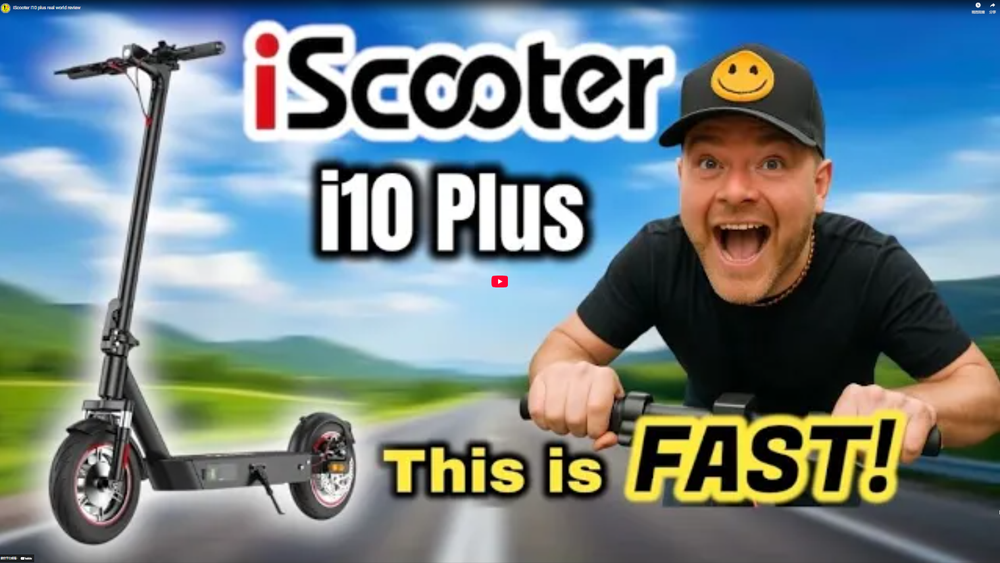 iScooter i10 plus real world review