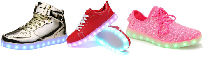 Hoverboard Shoes - LED Light Up Sneakers